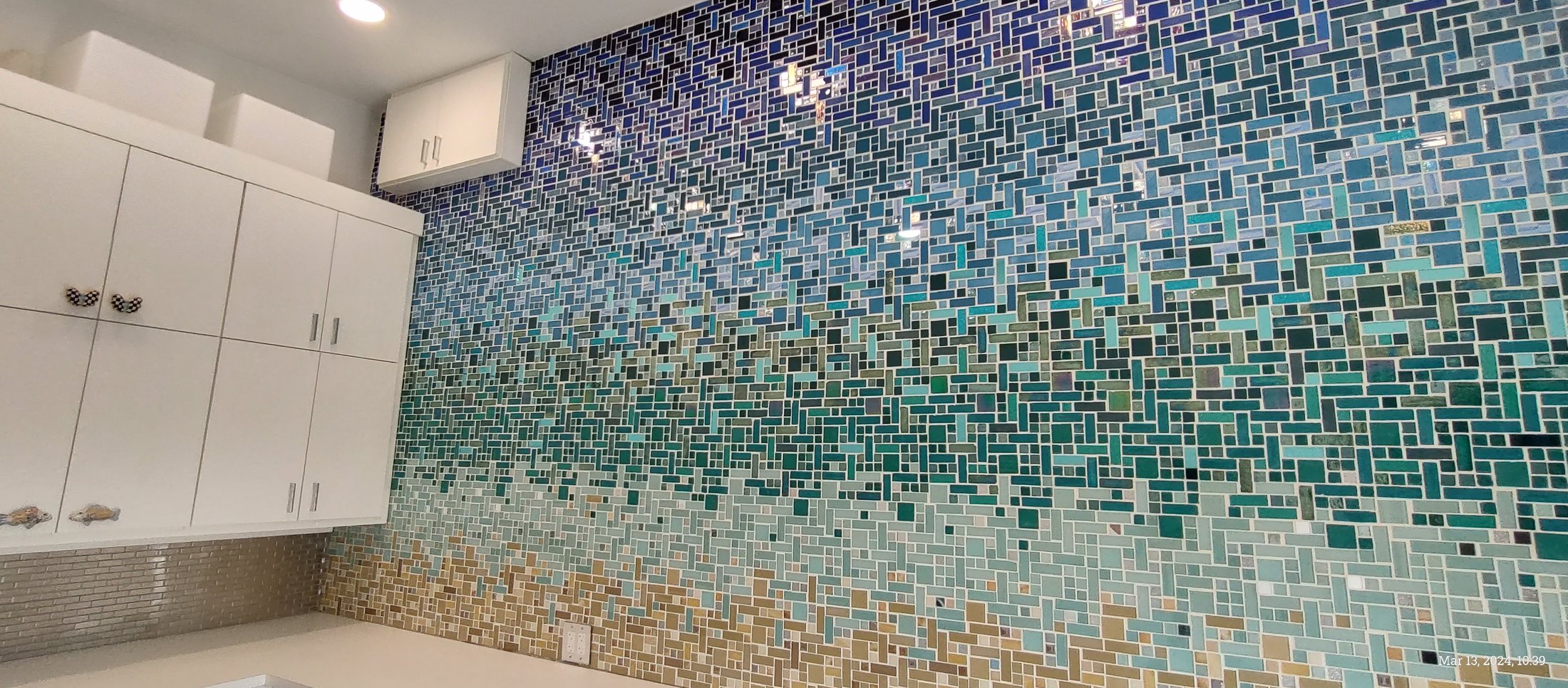 Shoreline Mosaic Feature Wall