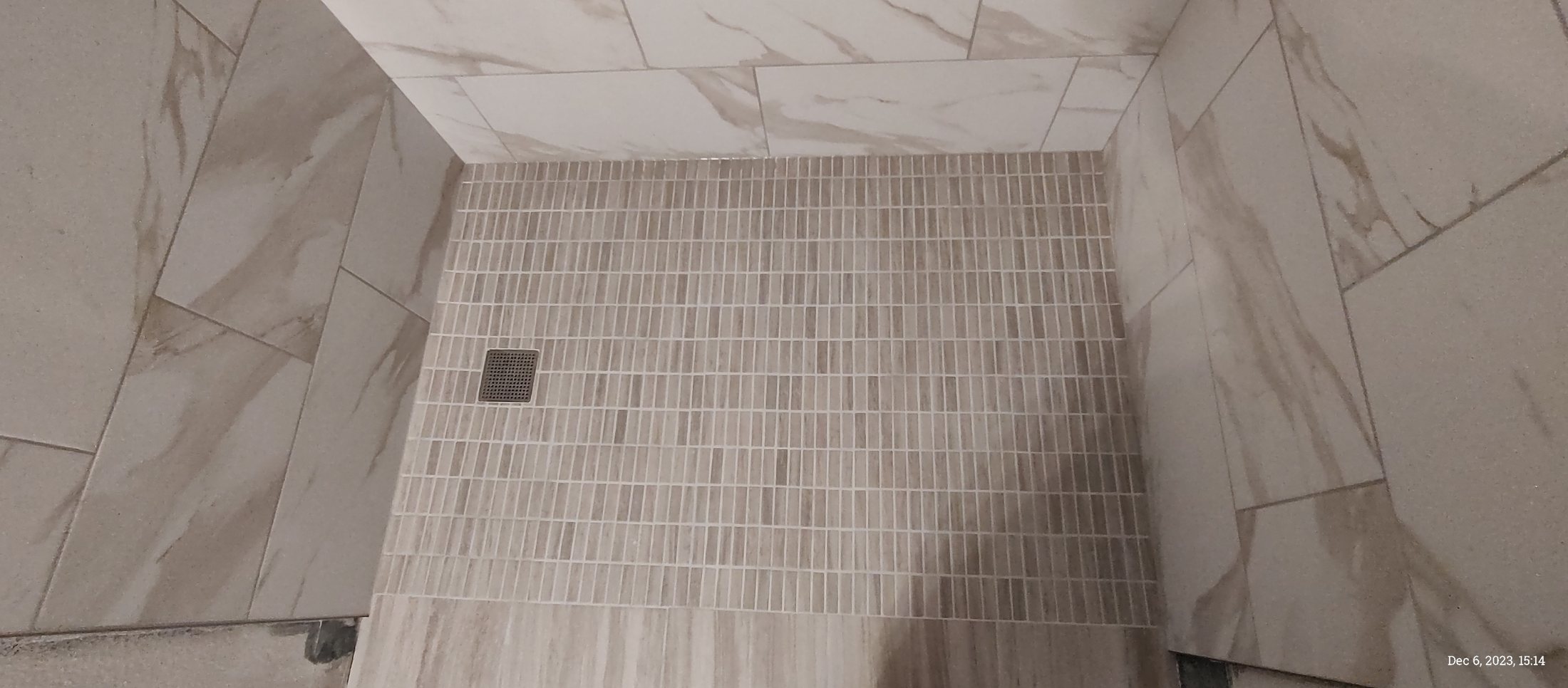 Marble Shower Mosaic Floor